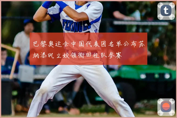 巴黎奥运会中国代表团名单公布苏炳添巩立姣领衔田径队参赛